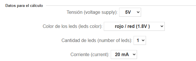calculadora de resistencias